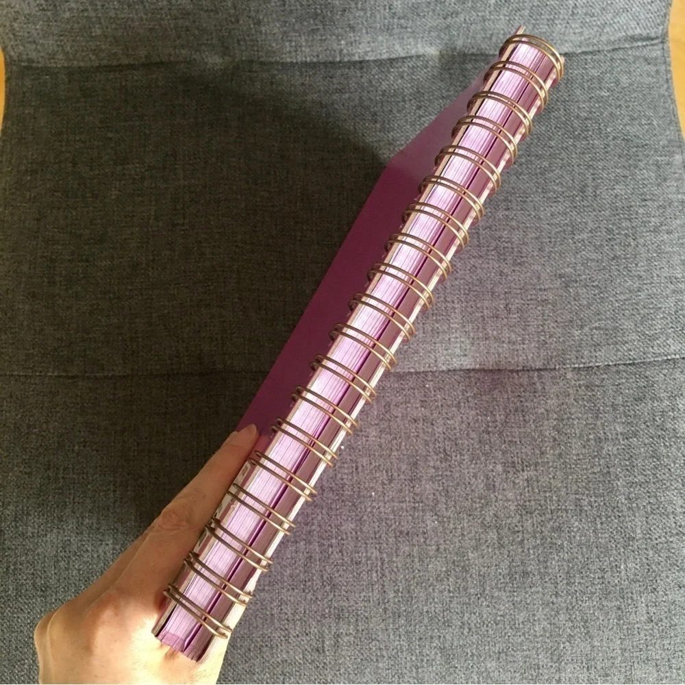 “RIDICULOUSLY good ideas” Spiral Bound, Lined Journal, Pink, White, 120 pages